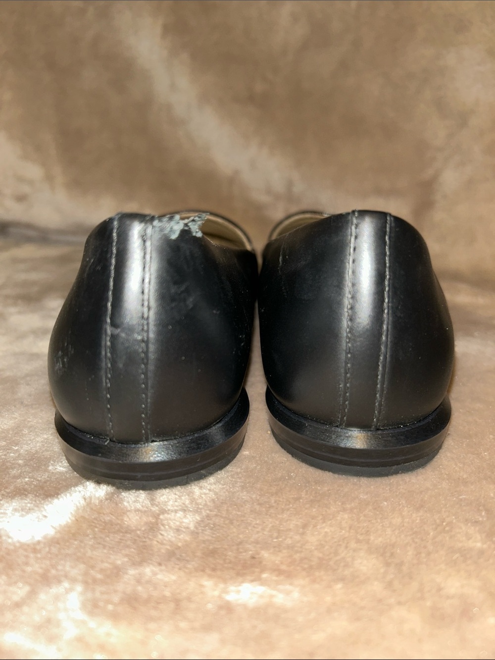 Everlane The Modern Pointed Classic Black Leather Flats 7.5 Business Smart - Picture 6 of 12